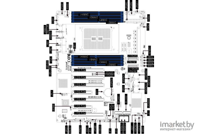 Материнская плата Supermicro MBD-H12SSL-i-B