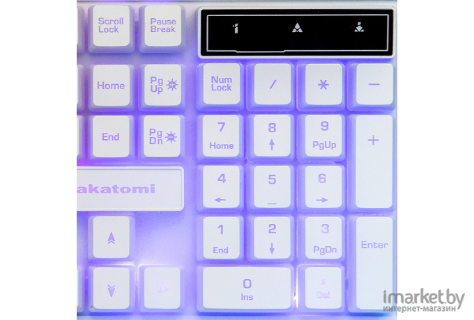 Клавиатура Nakatomi KG-23U белый