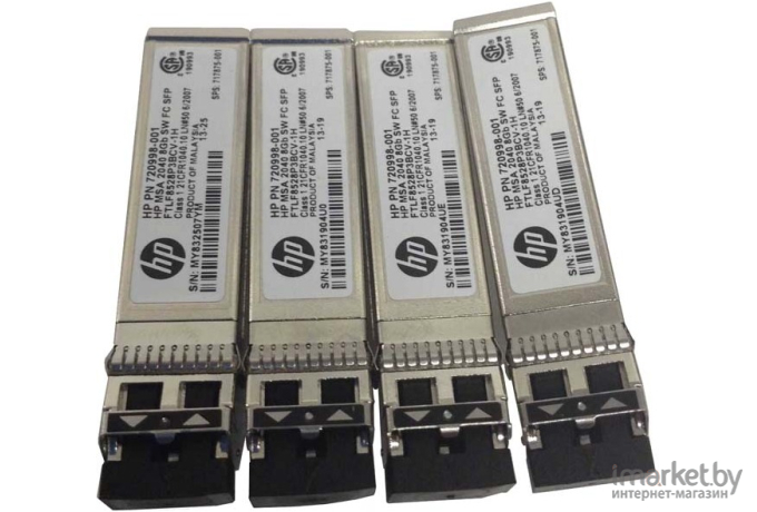 Медиаконвертер HP Трансивер 10Gb SW iSCSI SFP 4 Pk for MSA2040 only (Q1J00A, Q1J01A, Q1J02A, Q1J03A) [C8R25B]