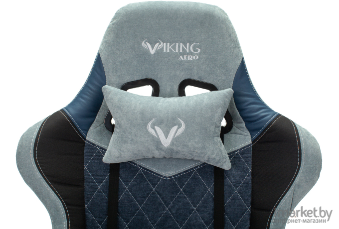 Геймерское кресло Zombie Viking 7 Knight  Fabric синий [VIKING 7 KNIGHT BL]