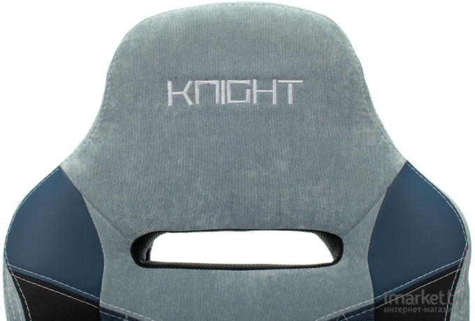 Геймерское кресло Zombie Viking 6 Knight Fabric серо-голубой [VIKING 6 KNIGHT BL]