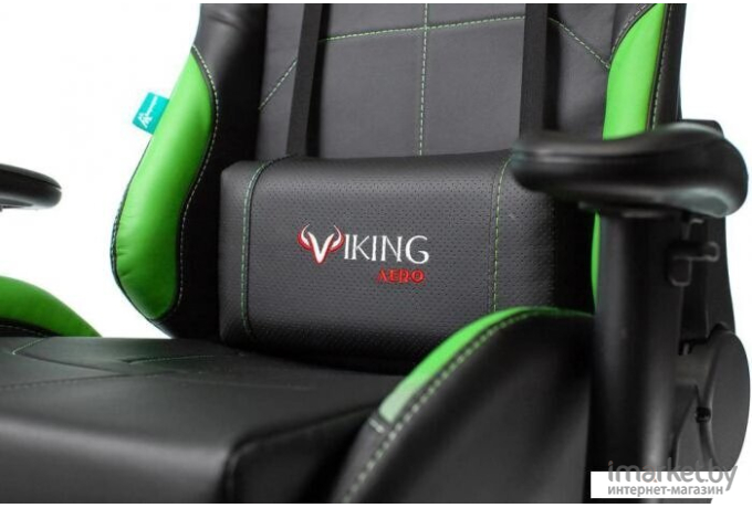 Геймерское кресло Zombie Viking 5 Aero черный/салатовый [VIKING 5 AERO LGREEN]