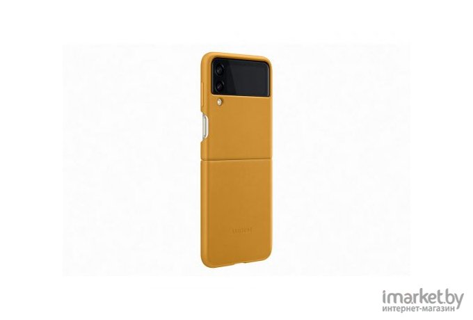 Чехол для телефона Samsung для Galaxy Z Flip3 Leather Cover Mustard [EF-VF711LYEGRU]