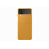 Чехол для телефона Samsung для Galaxy Z Flip3 Leather Cover Mustard [EF-VF711LYEGRU]