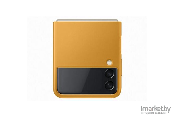 Чехол для телефона Samsung для Galaxy Z Flip3 Leather Cover Mustard [EF-VF711LYEGRU]