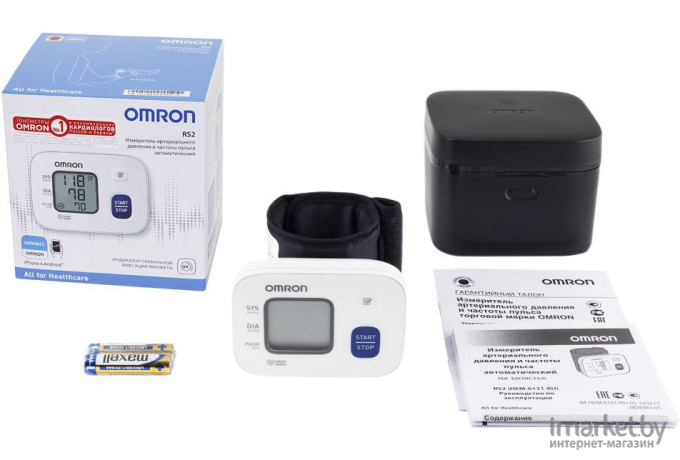 Тонометр Omron RS2 [HEM-6121-RU]