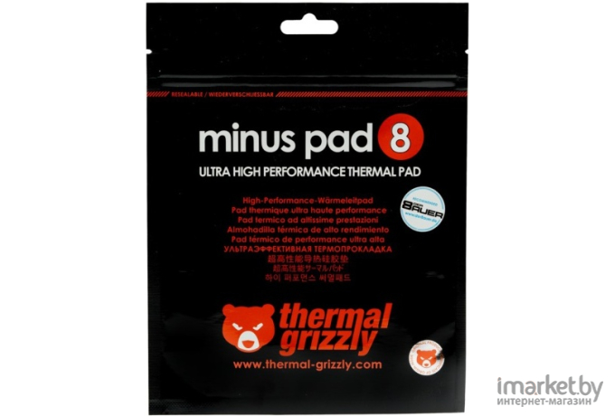 Термопрокладка Thermal Grizzly Minus Pad 8 [TG-MP8-30-30-05-1R]