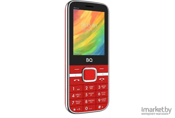 Мобильный телефон BQ-Mobile 2448 ART L+ Red