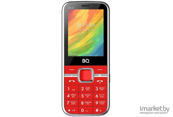 Мобильный телефон BQ-Mobile 2448 ART L+ Red