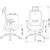 Офисное кресло Бюрократ MC-612N-H TW-01 38-418 черный [MC-612N-H/B/418B]