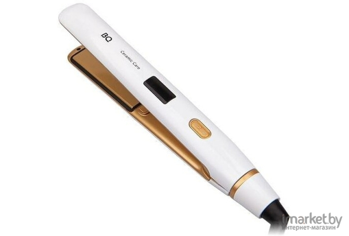 Выпрямитель для волос BQ HS2005 White/Gold