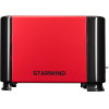 Тостер StarWind ST1102 красный/черный