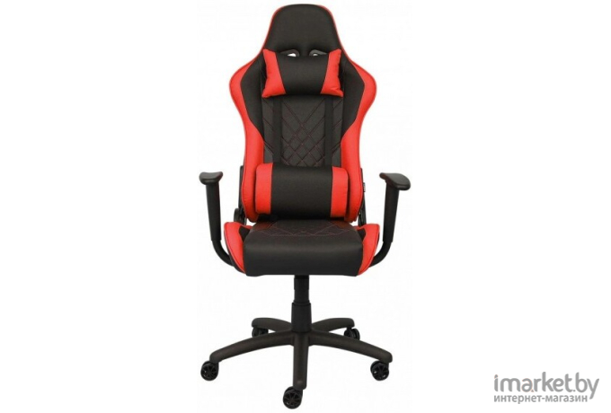 Офисное кресло AksHome Epic красный/черный