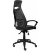 Офисное кресло AksHome Polaris сетка/экокожа серый/черный