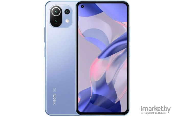 Мобильный телефон Xiaomi 11 LITE 5G NE 8GB/256GB 2109119DG Bubblegum Blue