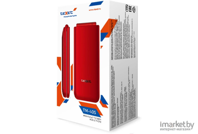 Мобильный телефон TeXet TM-405 Red