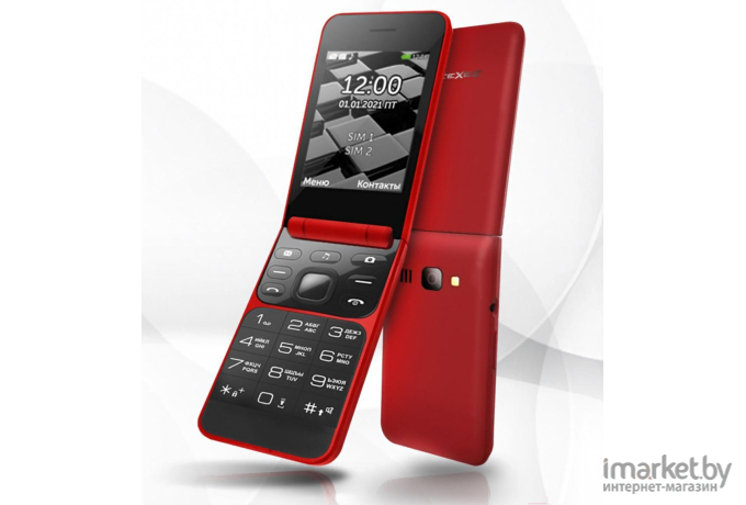 Мобильный телефон TeXet TM-405 Red