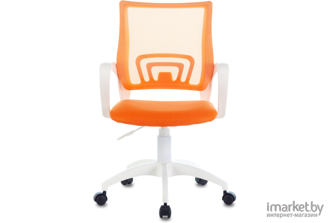 Офисное кресло Бюрократ CH-W 695NLT TW-38-3 TW-96-1 оранжевый/белый