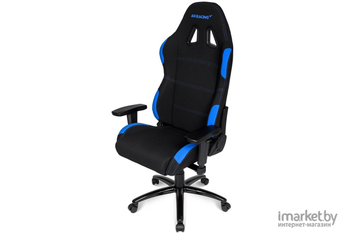 Офисное кресло AKRacing K7012 Black/Blue [AK-7012-BL]