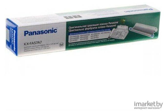 Аксессуары для принтеров и МФУ Panasonic Термопленка KX-FA57A (1шт) 70м для KX-FP343/363 [KX-FA57A7]