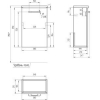 Тумба под умывальник Cersanit Lara 40 [SP-SZ-LARA-CO40/Wh]