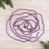 Новогоднее украшение Зимнее волшебство Гирлянда-бусы Шарики 2.7м 2371376 фиолетовый