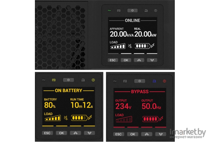 Источник бесперебойного питания APC Smart-UPS RT [SRTG20KXLI]