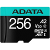 Карта памяти A-Data MICRO SDXC 256GB W/AD [AUSDX256GUI3V30SA2-RA1]