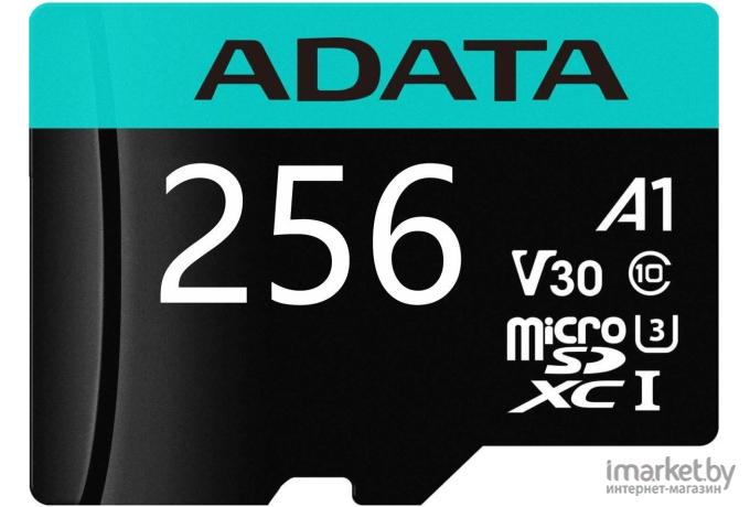 Карта памяти A-Data MICRO SDXC 256GB W/AD [AUSDX256GUI3V30SA2-RA1]