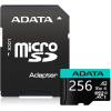 Карта памяти A-Data MICRO SDXC 256GB W/AD [AUSDX256GUI3V30SA2-RA1]