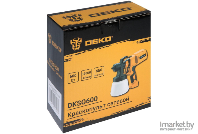 Краскораспылитель Deko DKSG600 [063-4291]