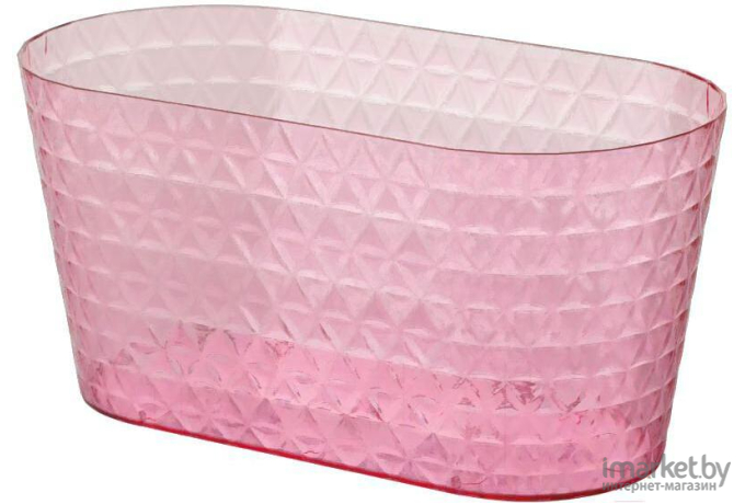 Кашпо Formplastic Diament Petit 3796-T10 розовый