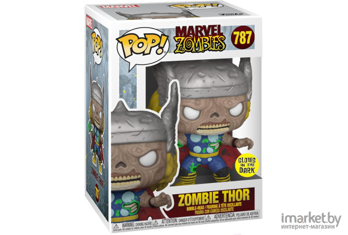 Игрушка Funko POP! Bobble Marvel Marvel Zombies Thor (GW) (Exc) 55646 [Fun25491131]