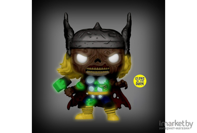 Игрушка Funko POP! Bobble Marvel Marvel Zombies Thor (GW) (Exc) 55646 [Fun25491131]