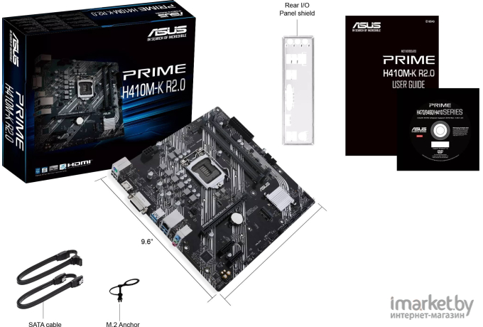 Материнская плата ASUS PRIME H410M-K R2.0