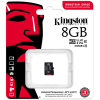 Карта памяти Kingston microSDHC 8Gb Class10 [SDCIT2/8GBSP]