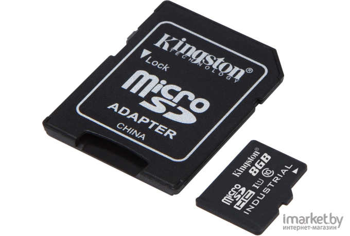 Карта памяти Kingston microSDHC 8Gb Class10 [SDCIT2/8GB]