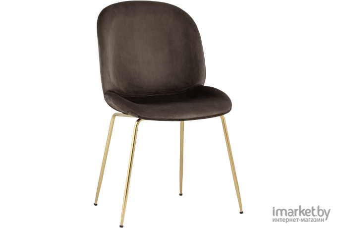 Стул Stool Group Beetle коричневый [8329 VELVET BROWN]