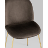 Стул Stool Group Beetle коричневый [8329 VELVET BROWN]