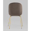 Стул Stool Group Beetle коричневый [8329 VELVET BROWN]