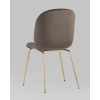 Стул Stool Group Beetle коричневый [8329 VELVET BROWN]