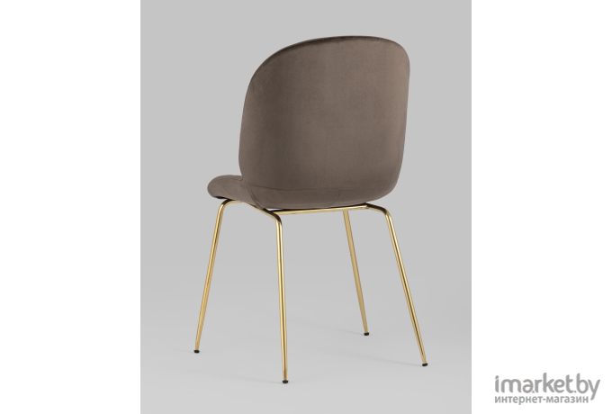 Стул Stool Group Beetle коричневый [8329 VELVET BROWN]