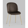 Стул Stool Group Beetle коричневый [8329 VELVET BROWN]