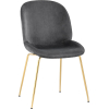 Стул Stool Group Beetle серый [8329 VELVET GREY]