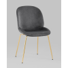 Стул Stool Group Beetle серый [8329 VELVET GREY]