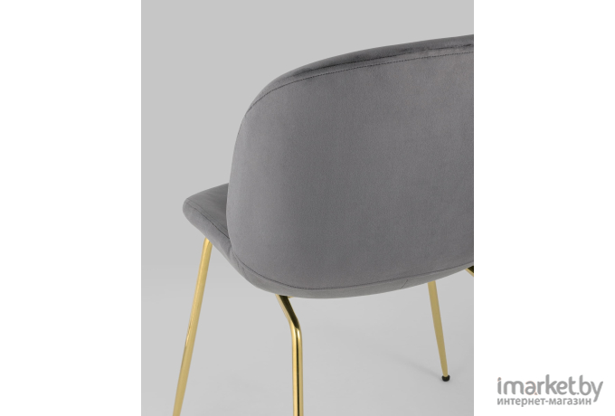 Стул Stool Group Beetle серый [8329 VELVET GREY]