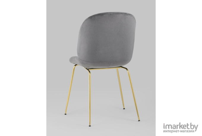 Стул Stool Group Beetle серый [8329 VELVET GREY]