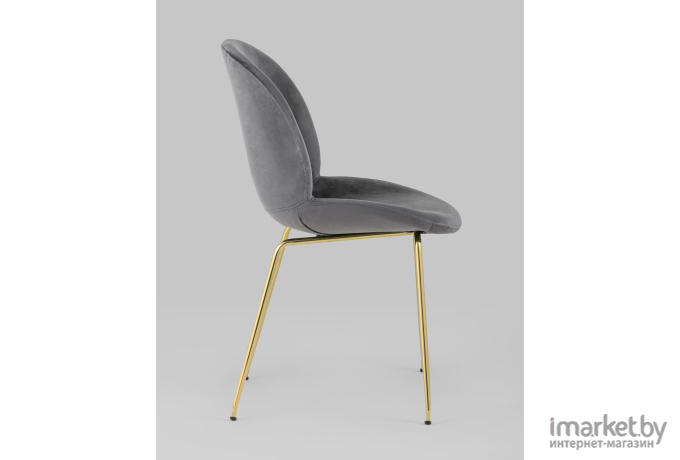 Стул Stool Group Beetle серый [8329 VELVET GREY]