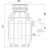 Измельчитель пищевых отходов Bone Crusher ВС 910 AS