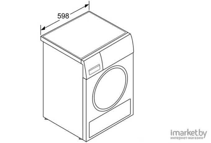 Сушильная машина Bosch WQG24100OE